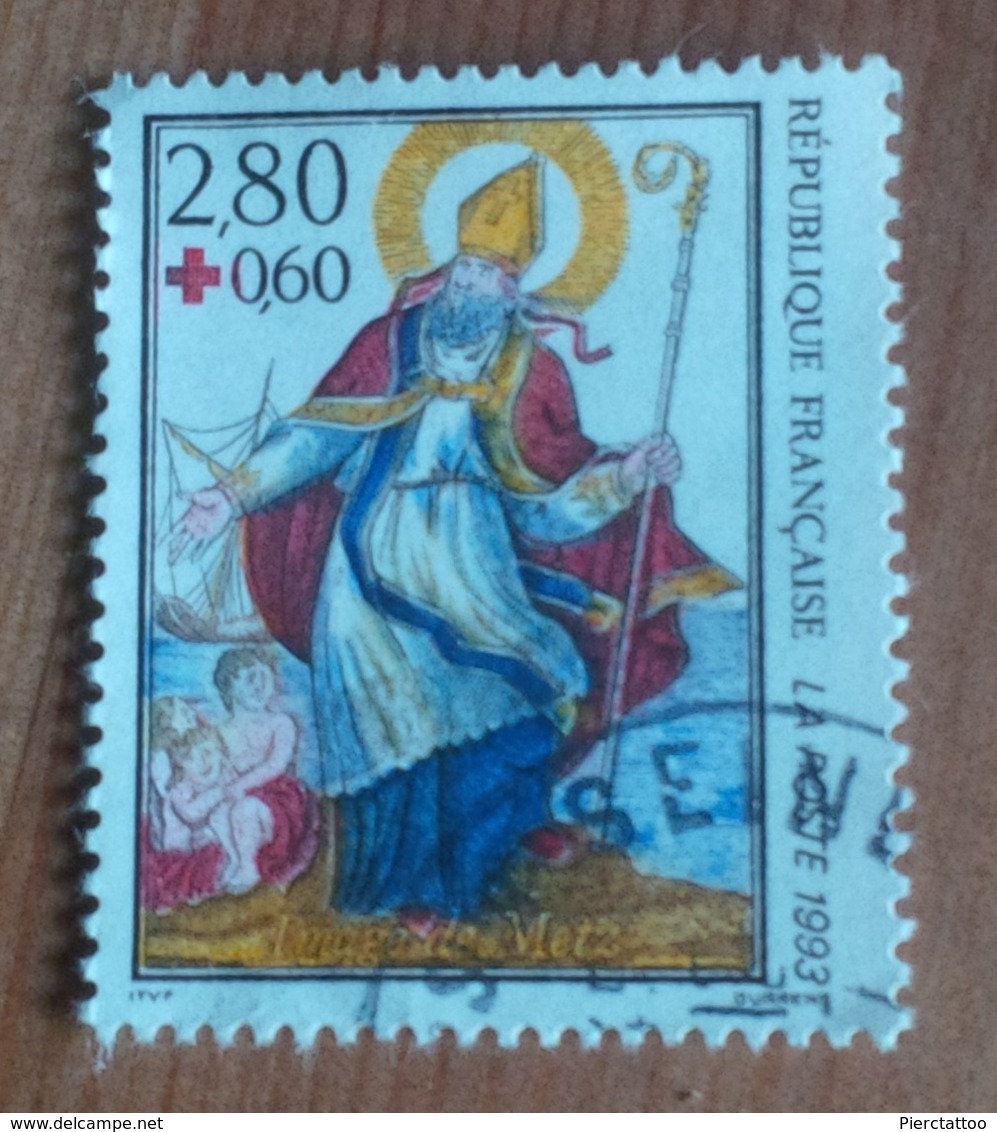 Croix Rouge/St Nicolas - France - 1993 - YT 2853 - Gebraucht