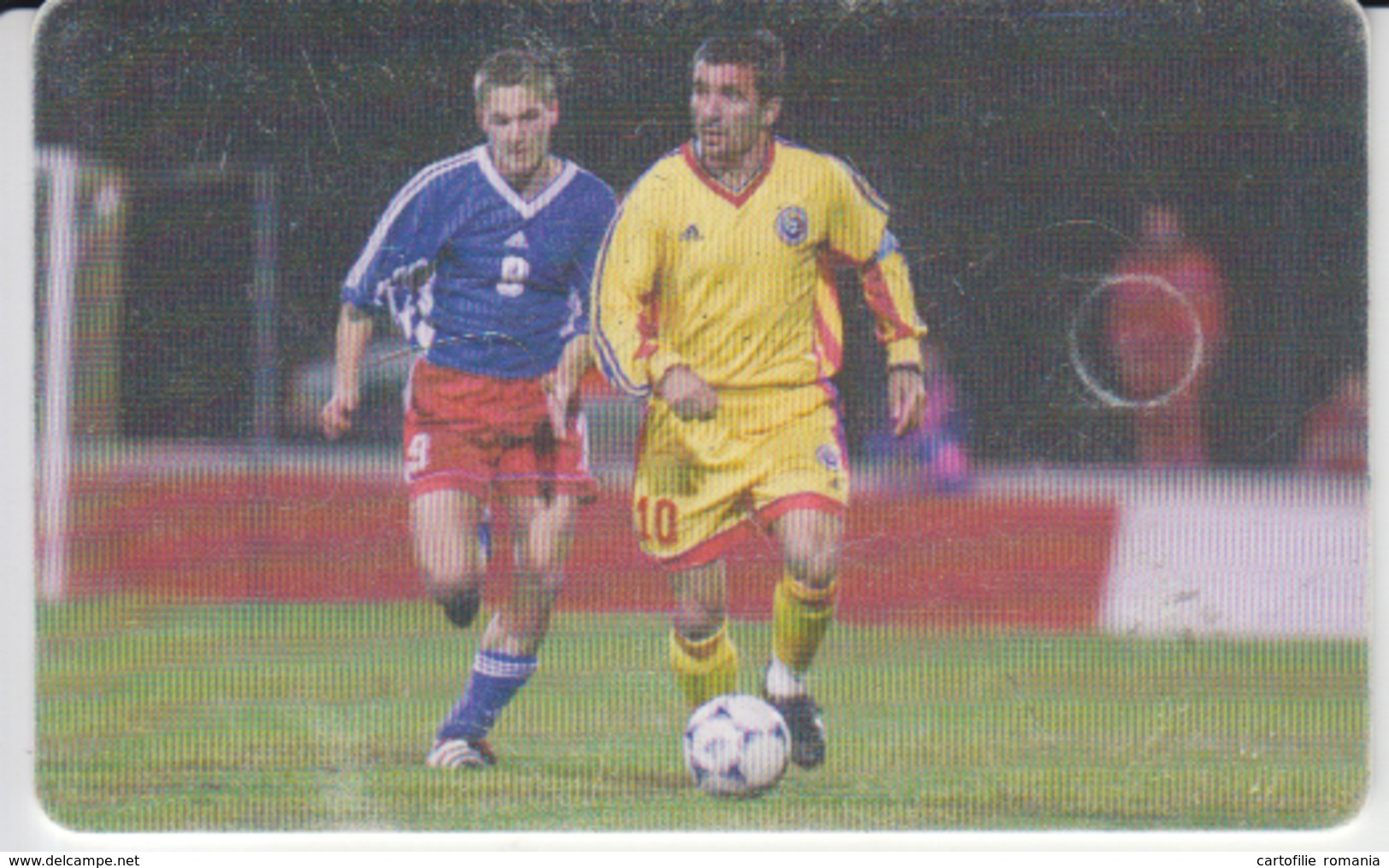 Romania - Soccer Football Gheorghe Hagi Sport  Phonecard - See Photos (front/back) - Romania
