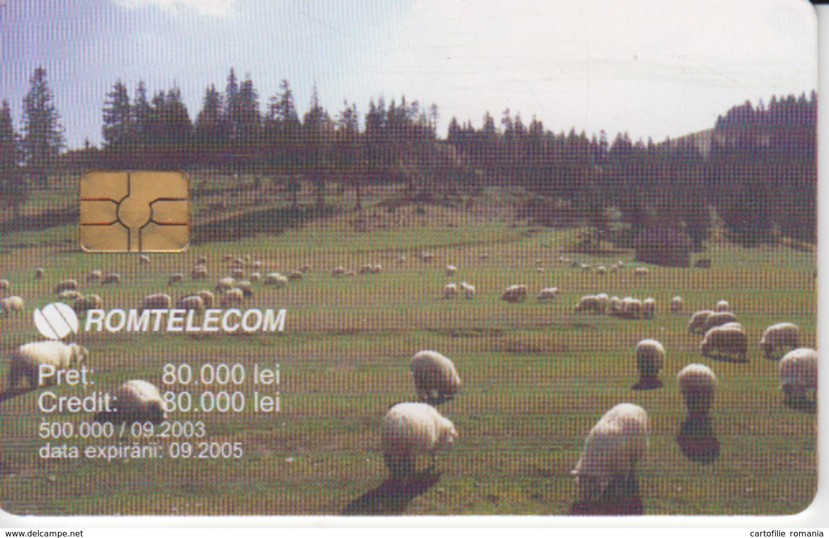 Romania - Nature Landscape -  Romtelecom Phonecard - See Photos (front/back) - Rumänien