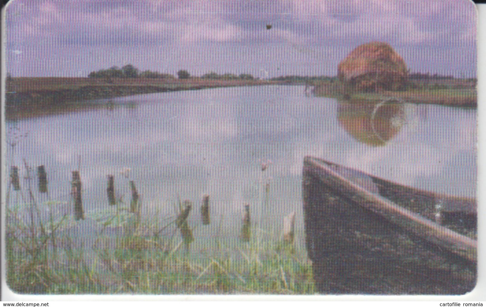 Romania - Danude Delta Nature Landscape -  Romtelecom Phonecard - See Photos (front/back) - Romania