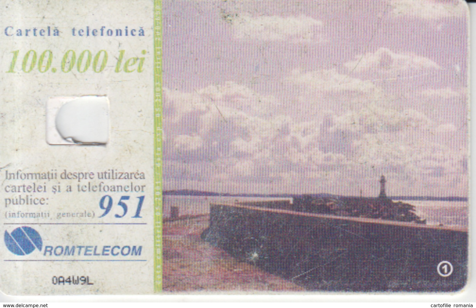 Romania - Nature Landscape -  Romtelecom Phonecard - See Photos (front/back) - Rumania