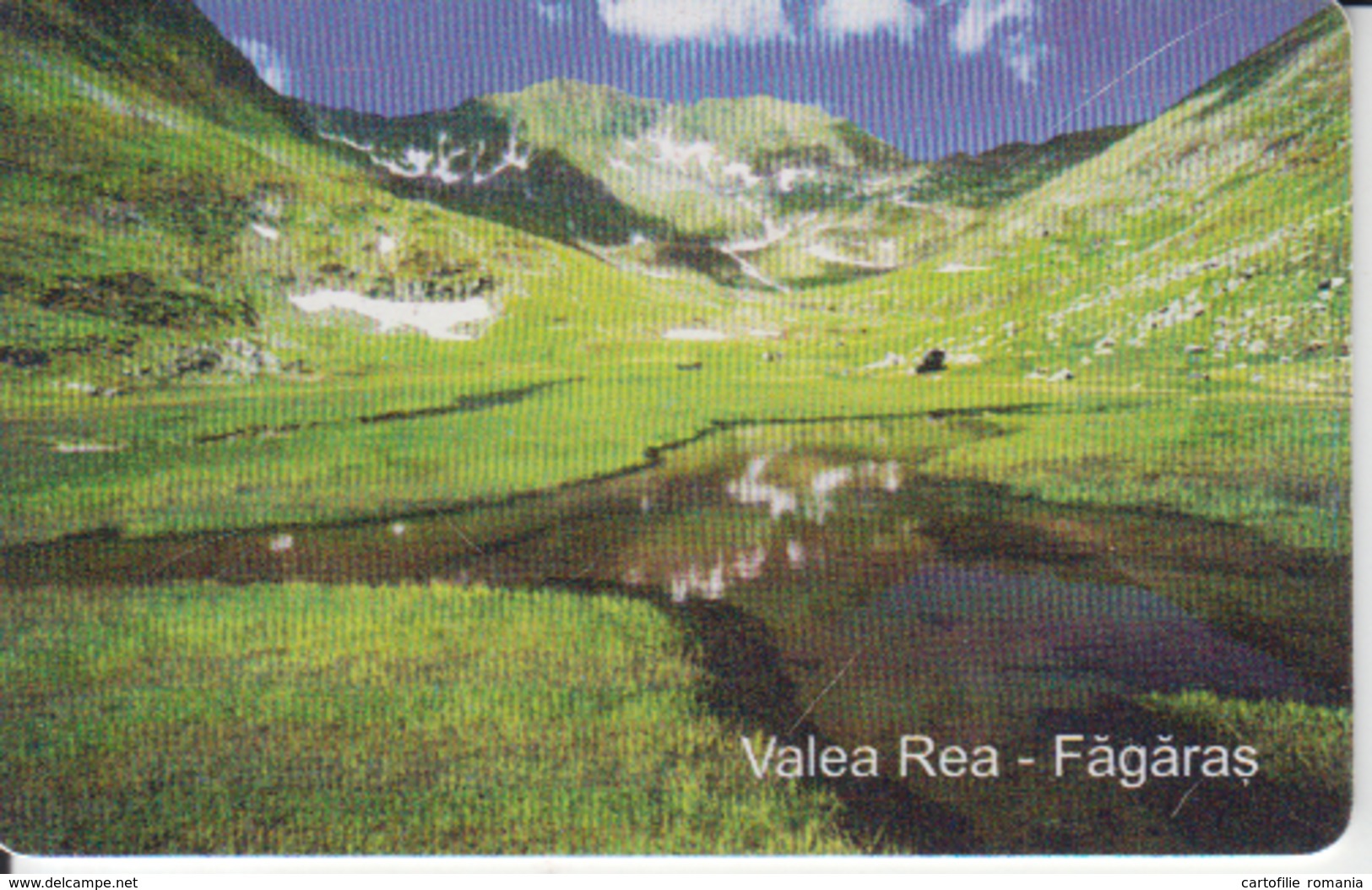 Romania - Nature Landscape - Caraiman Cross Fagaras Valea Rea Romtelecom Phonecard - See Photos (front/back) - Romania