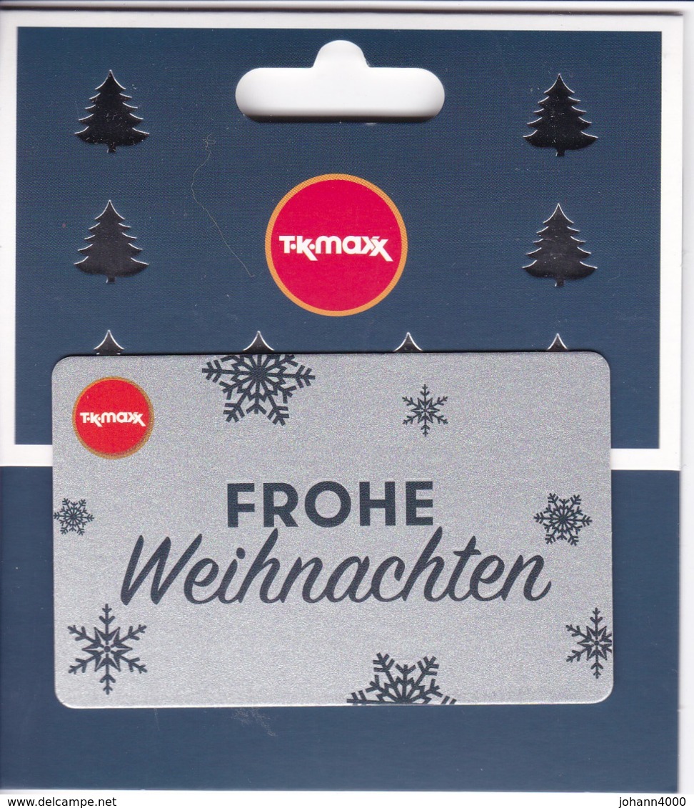 Geschenkkarte T-K-Maxx  Gift  Österreich - Gift Cards