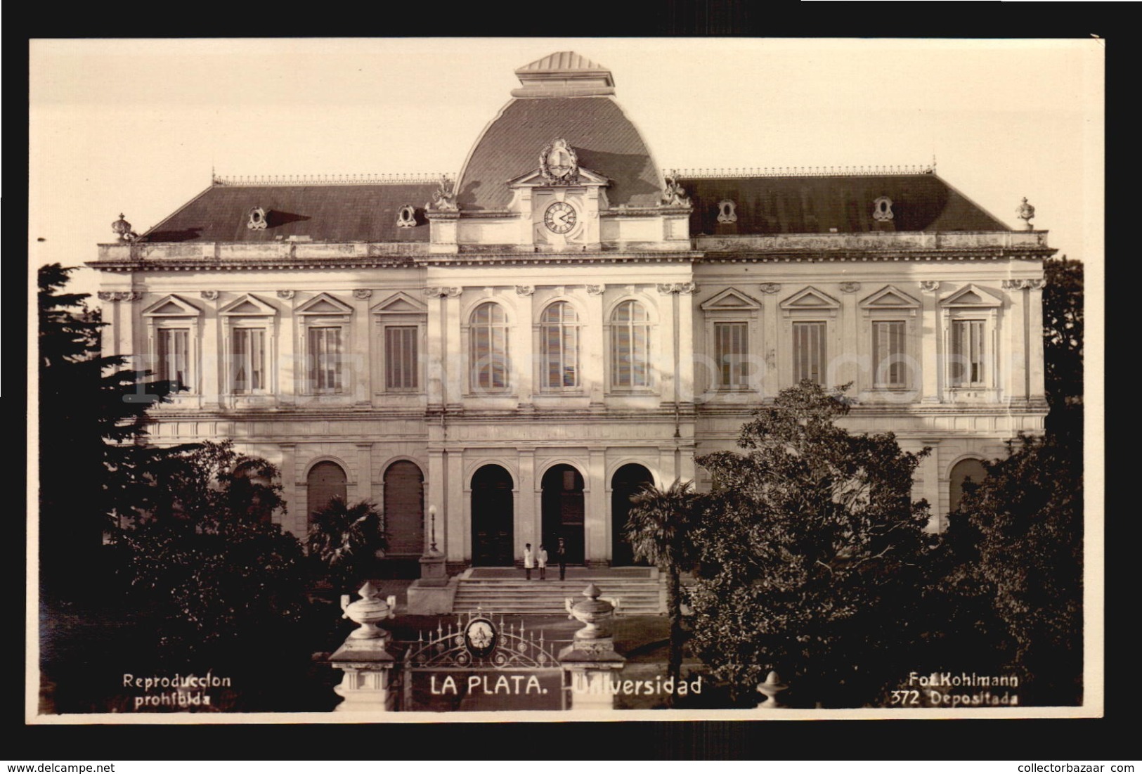 Argentina La Plata Tarjeta Postal Foto Kohlmann  W5_1104 Postcard Universidad - Argentina