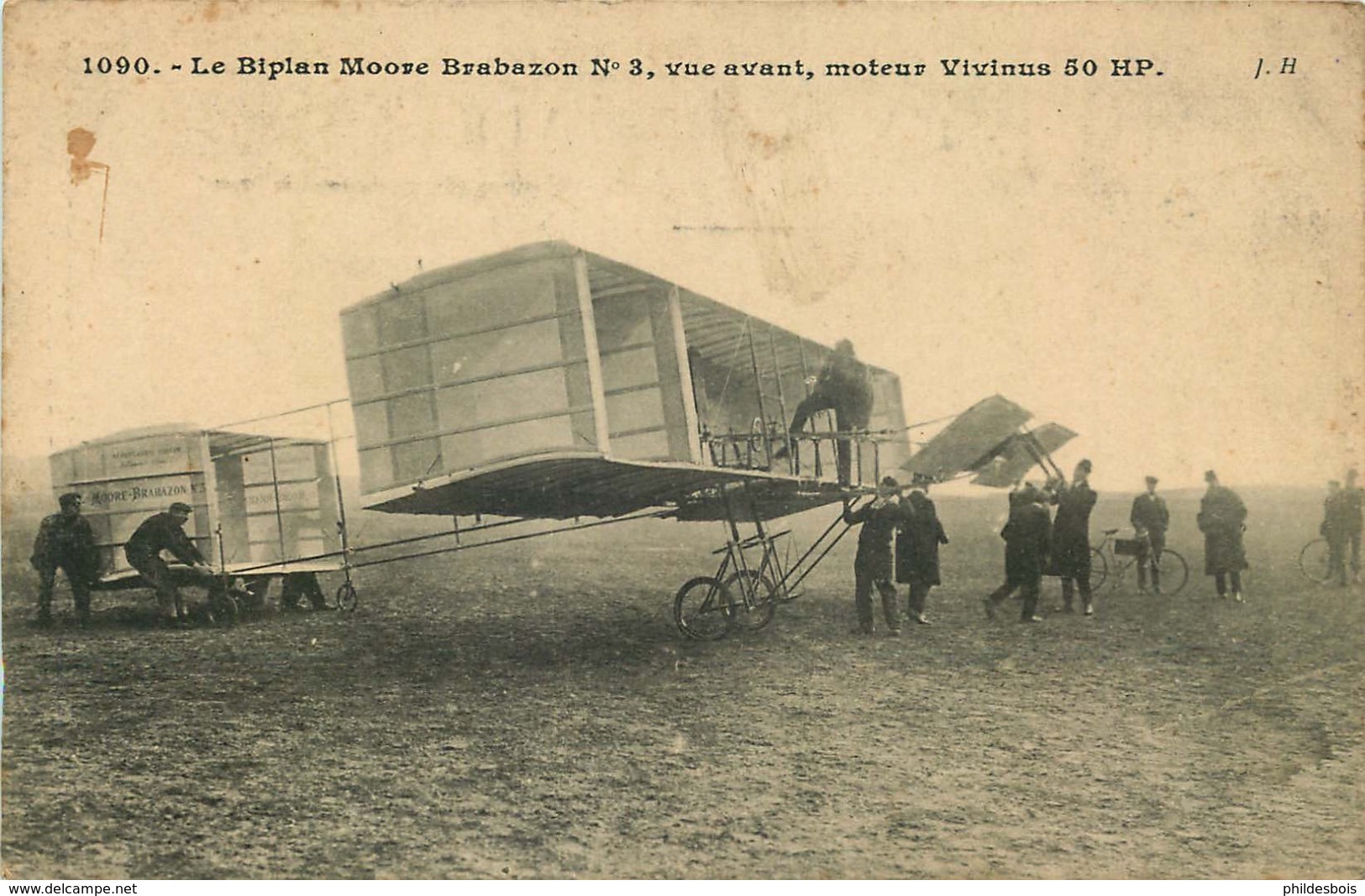 AVIATION  Biplan Moore Brabazon - ....-1914: Voorlopers