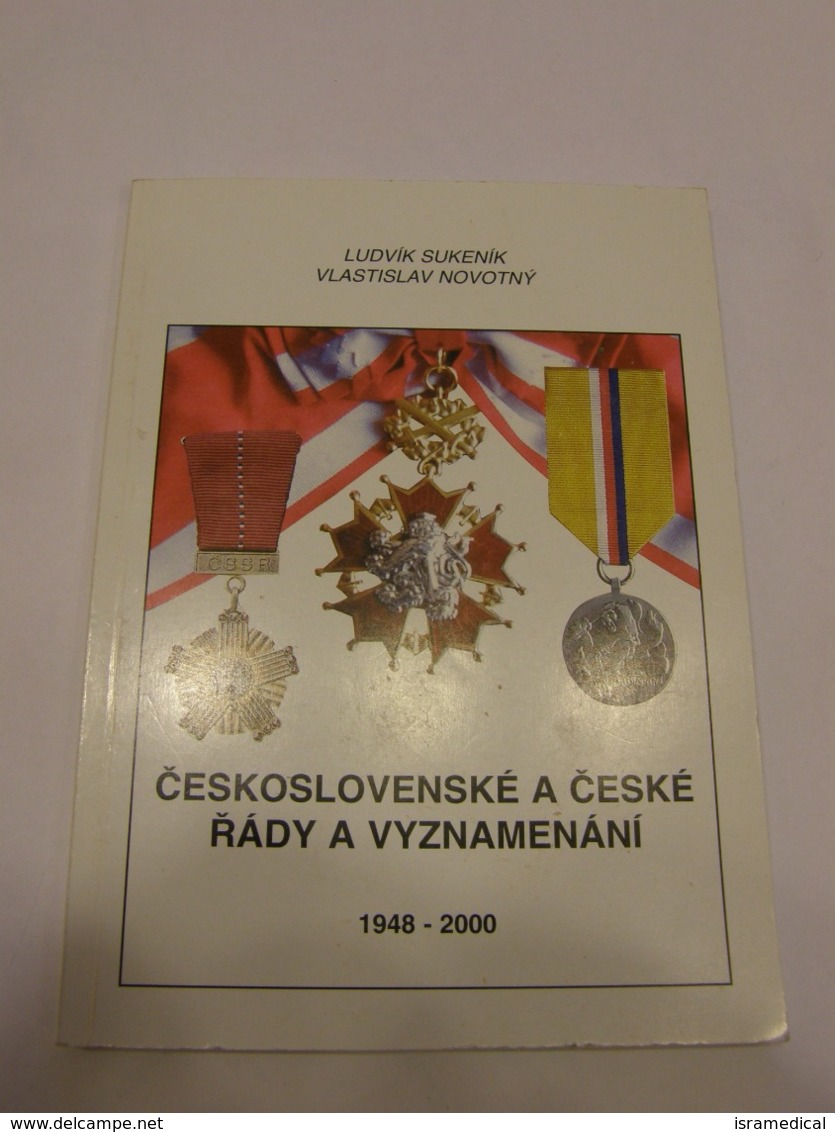 CZECHOSLOVAKIA CATALOGUE OF ORDERS 1948-2000 79 - Kataloge & CDs