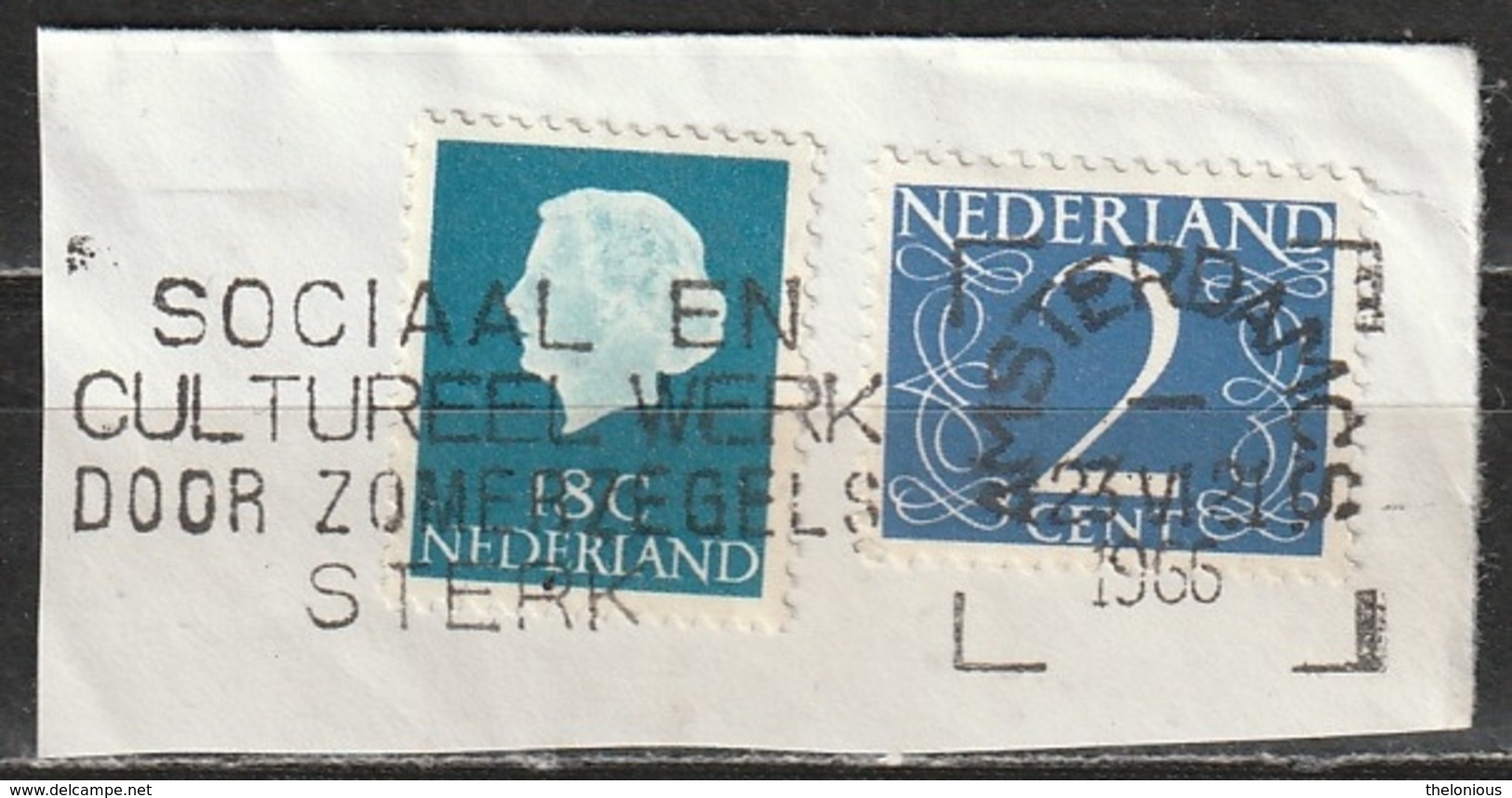 # OLANDA - SOCIAAL EN CULTUREEL WERK DOOR ZOMERZEGELS STERK - 1965 - Unclassified