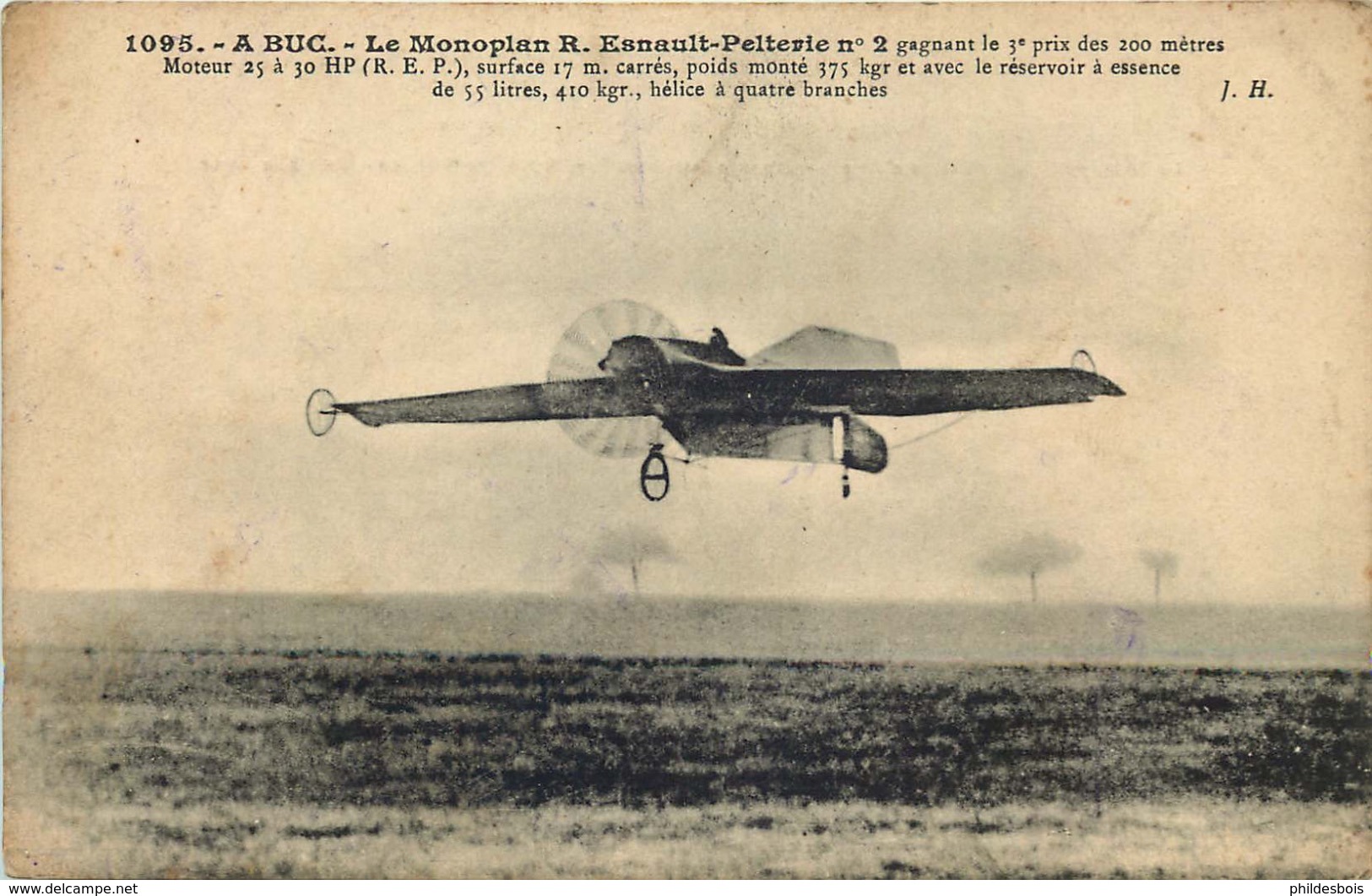 YVELINES  BUC  Monoplan R.Esnault Pelterie N°2 - 1914-1918: 1st War
