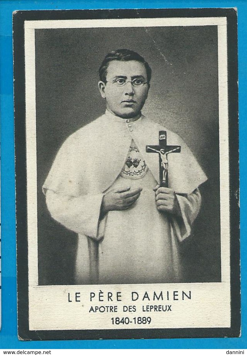 Bp   St. Damiaan    De Veuster   Tremelo   Molokai - Imágenes Religiosas