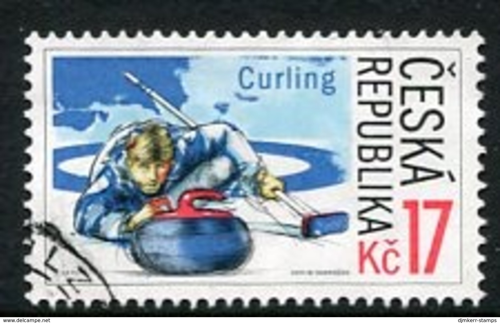 CZECH REPUBLIC 2005 Curling Used.  Michel 450 - Used Stamps