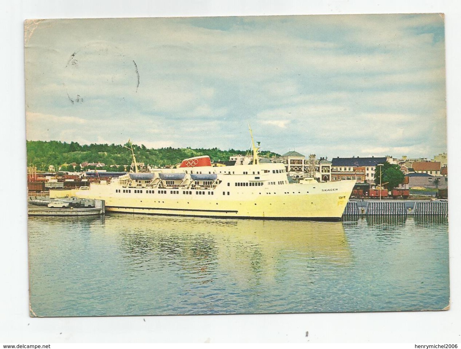 Cpm Norway  Bateau Car Ferry Skagen - Hirtshals - Paquebots