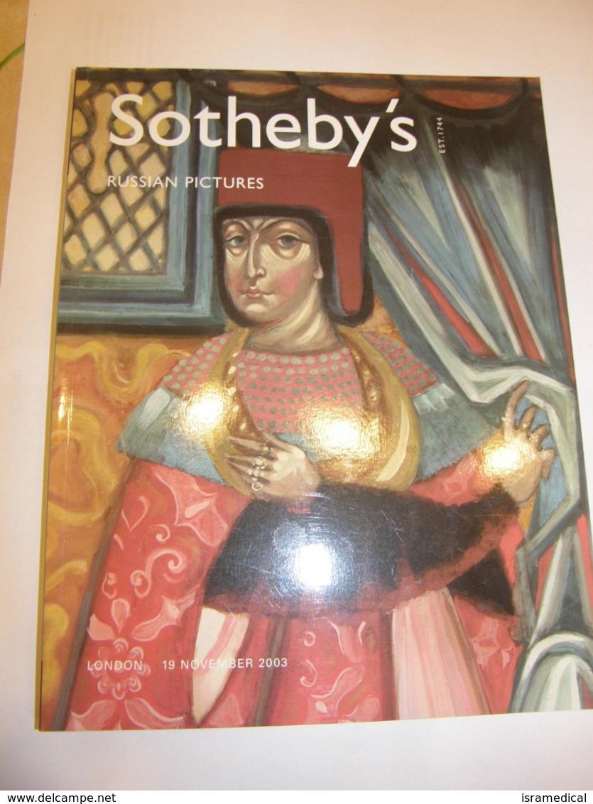 SOTHEBY'S CATALOGUE RUSSIAN PICTURES 2003 83 - Kataloge & CDs