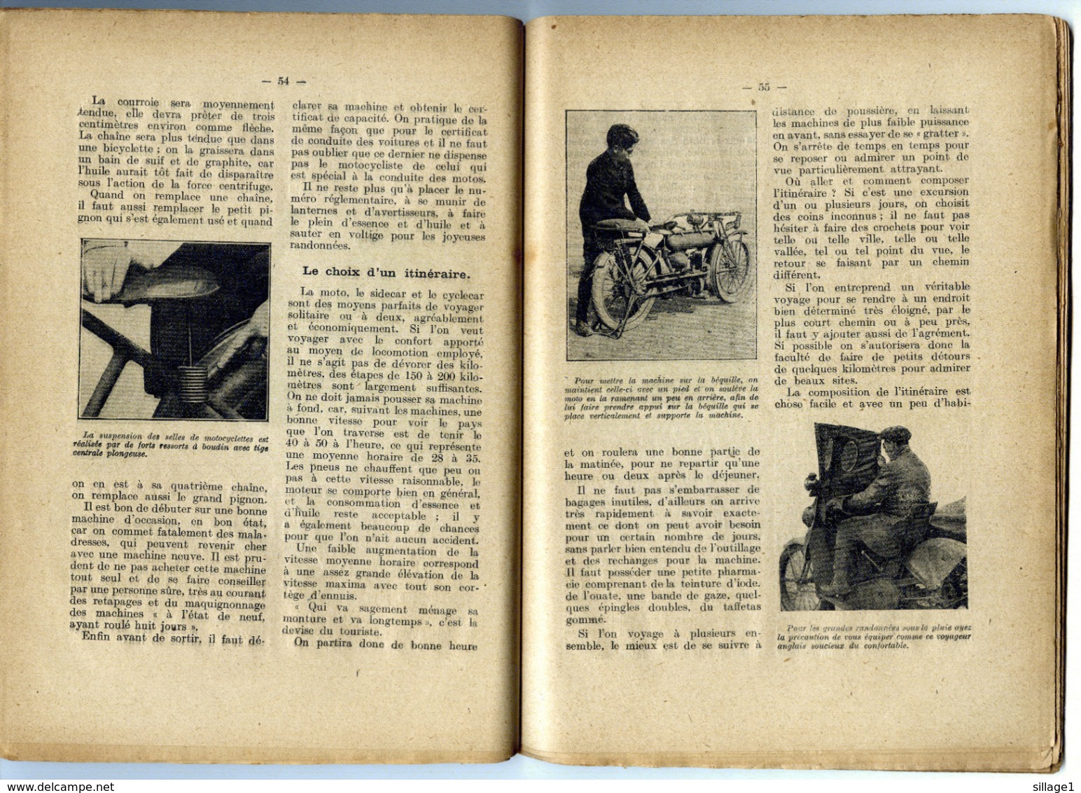 MOTO - Traité Pratique De MOTOCYCLISME Collection " Sciences Et Voyages " E. WEISS - 96 Pages - Illustrations - Moto