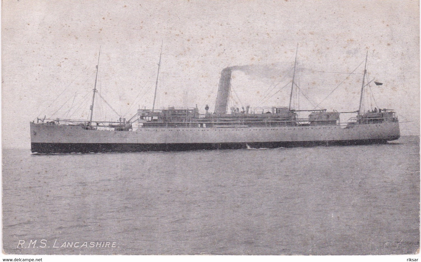 BATEAU PAQUEBOT LANKASHIRE - Piroscafi