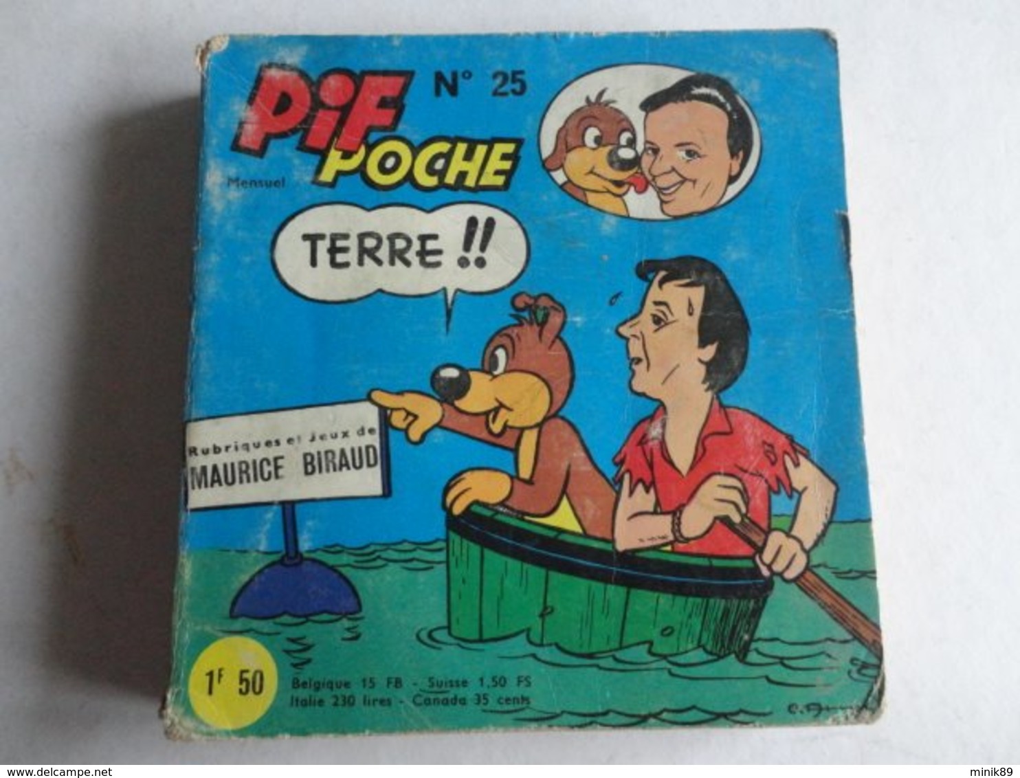 PIF POCHE N°25  MAURICE BIRAUD 1967 VOIR PHOTOS - Pif - Autres