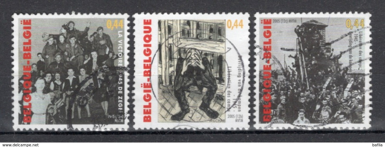 BELGIE: COB 3392/3394 Gestempeld. - Used Stamps