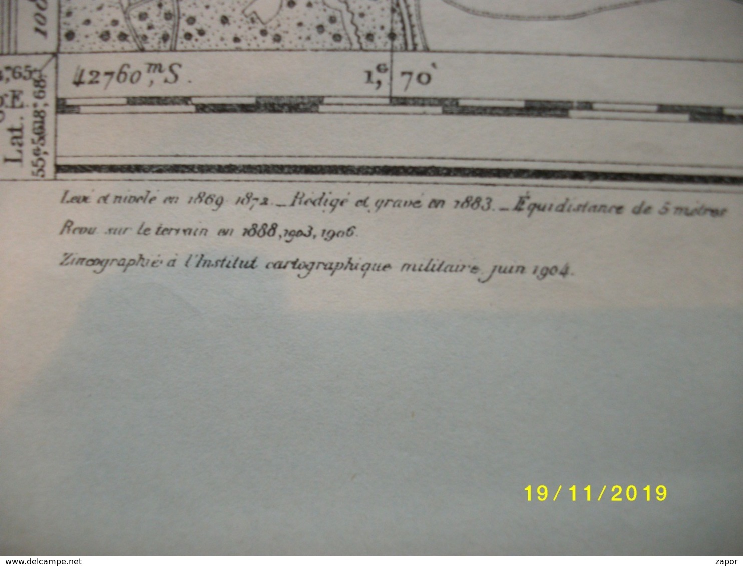 Carte Topographique De Limerlé (Clermont - Renglez - Hachiville - Eschfeld - Runnelange - Clervaux - Olmscheid) - Mapas Topográficas