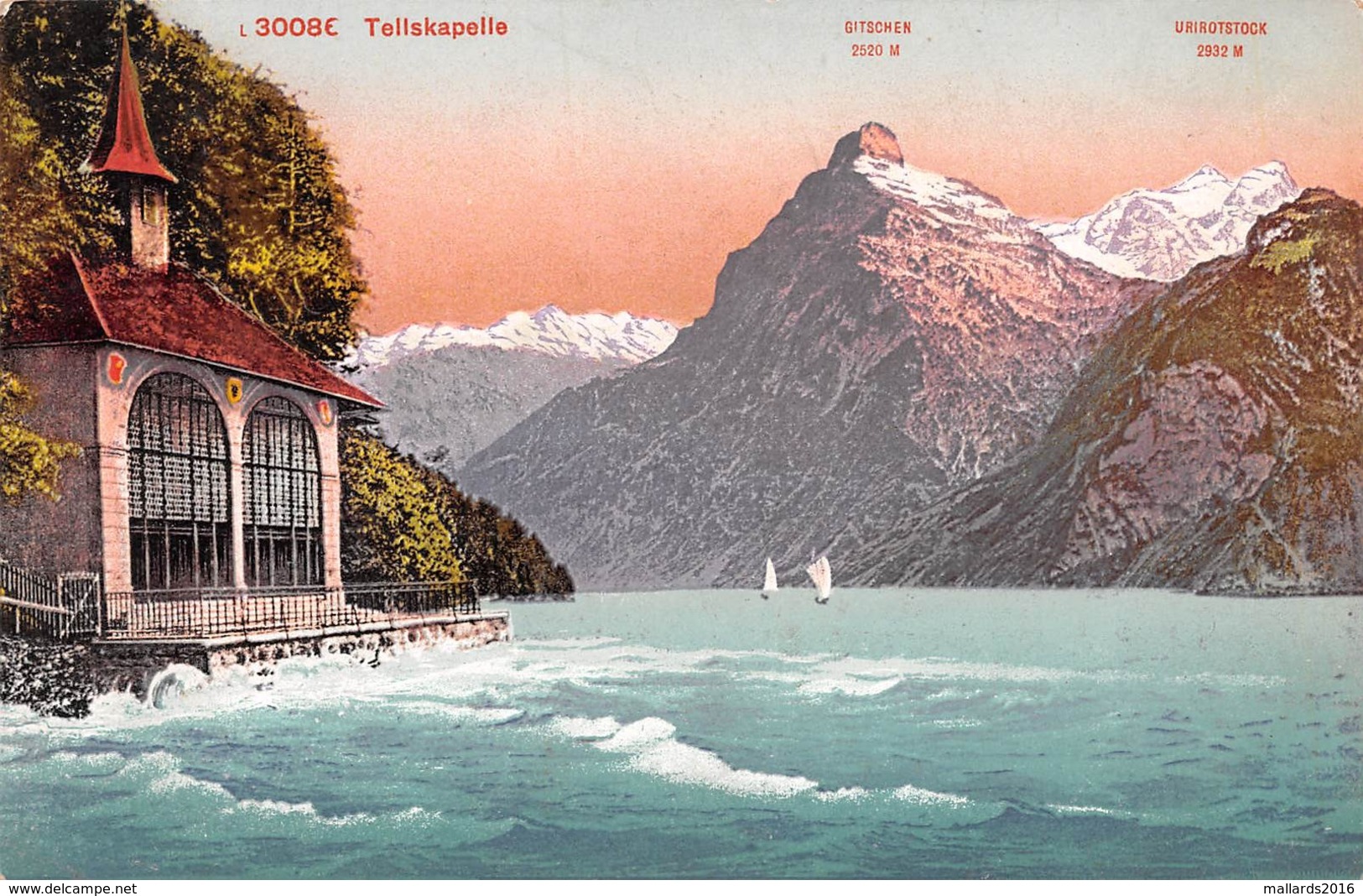 TELLSKAPELLE ~ AN OLD POSTCARD #99853 - Other & Unclassified