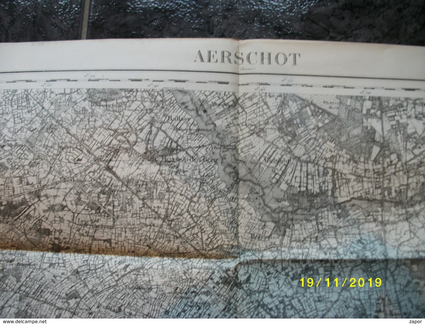 Topografische / Stafkaart Van Aarschot (Booischot - Houtvenne - Zichem - Diest - Werchter - Wespelaar - Schriek) - Cartes Topographiques