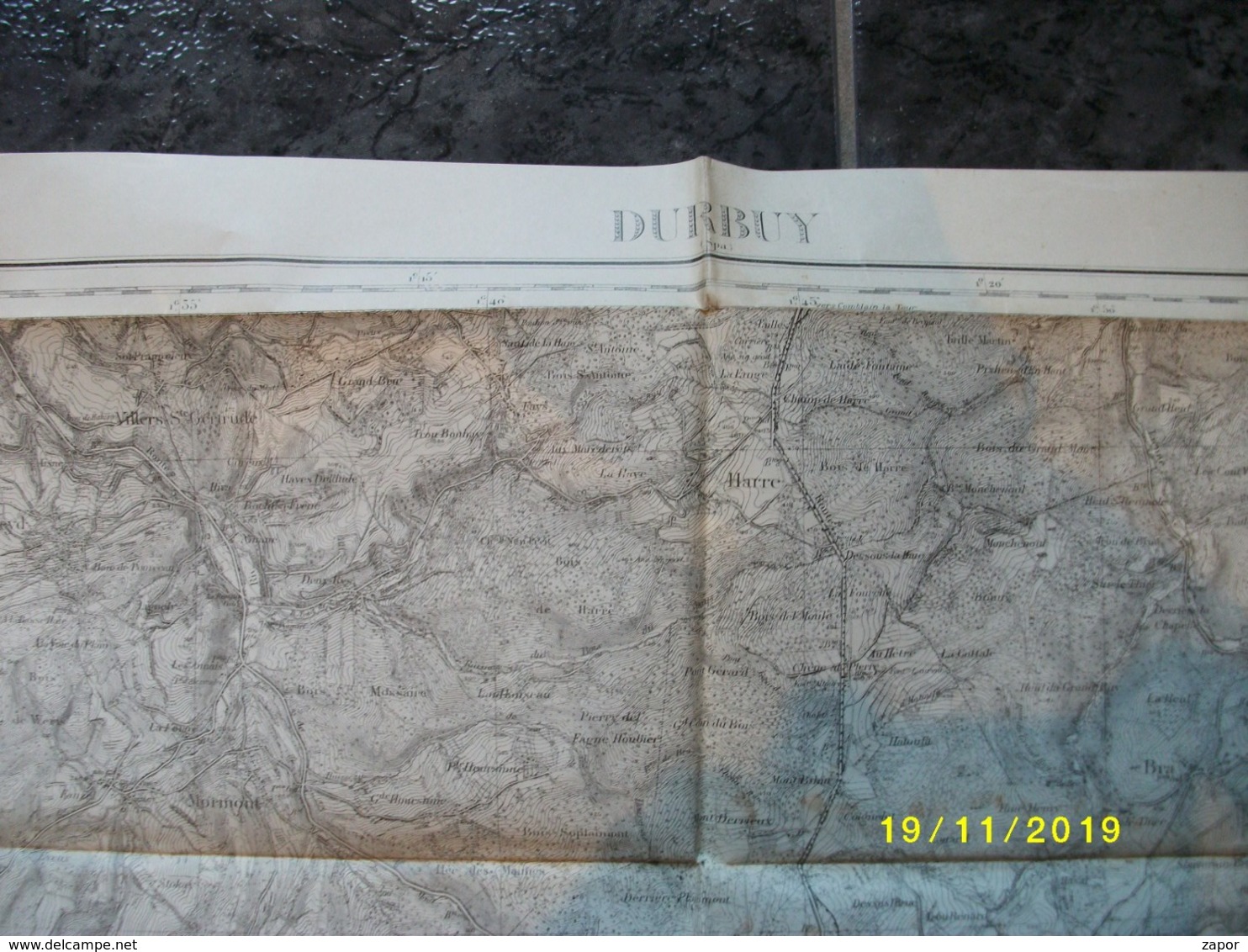 Carte Topographique De Durbuy (Barvaux - Harre - Odeigne - Dochamps - Marcourt - Rendeux) - Cartes Topographiques