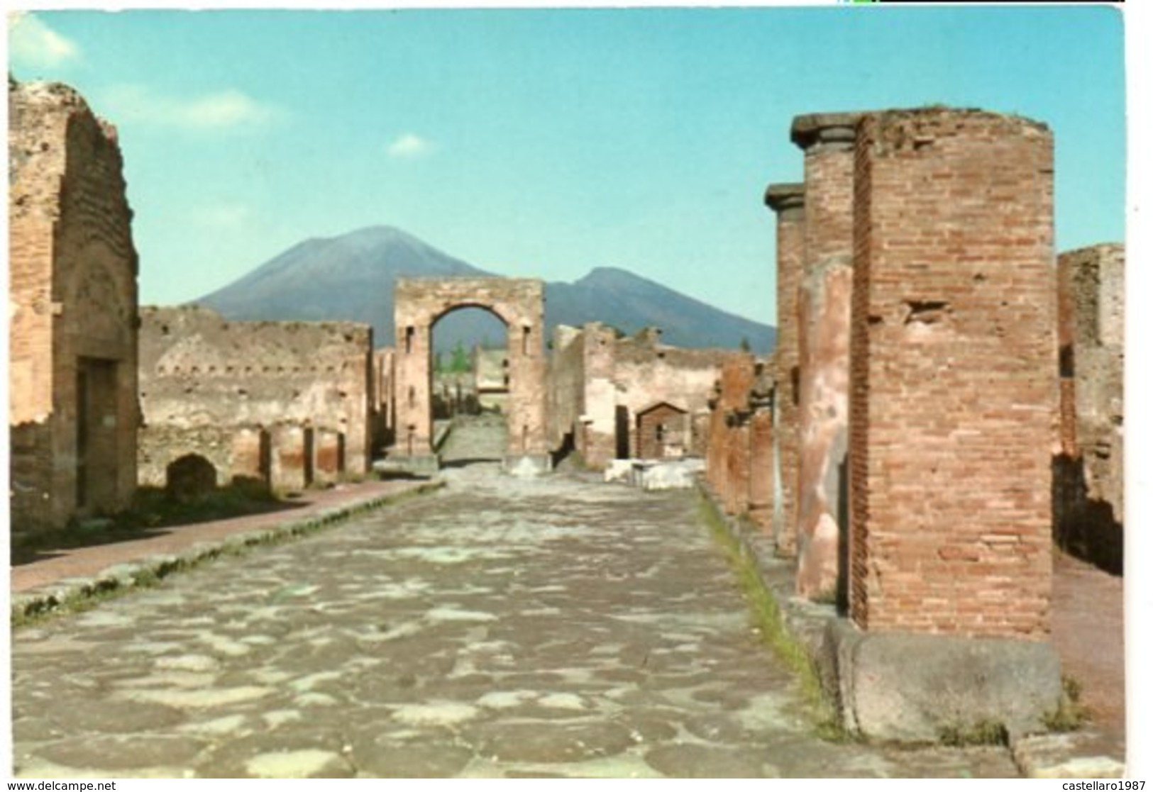 POMPEI Scavi - Via Del Foro E Arco Di Caligola - Pompei