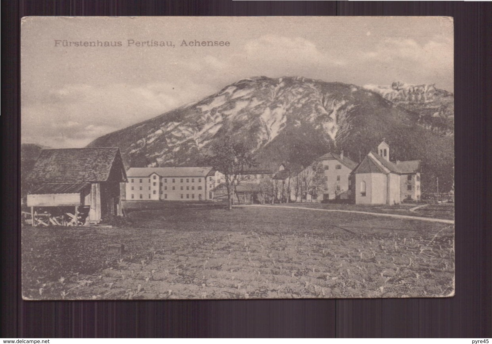 AUTRICHE FURSTENHAUS PERTISAU ACHENSEE PETITE PLIURE EN BAS A DROITE - Achenseeorte