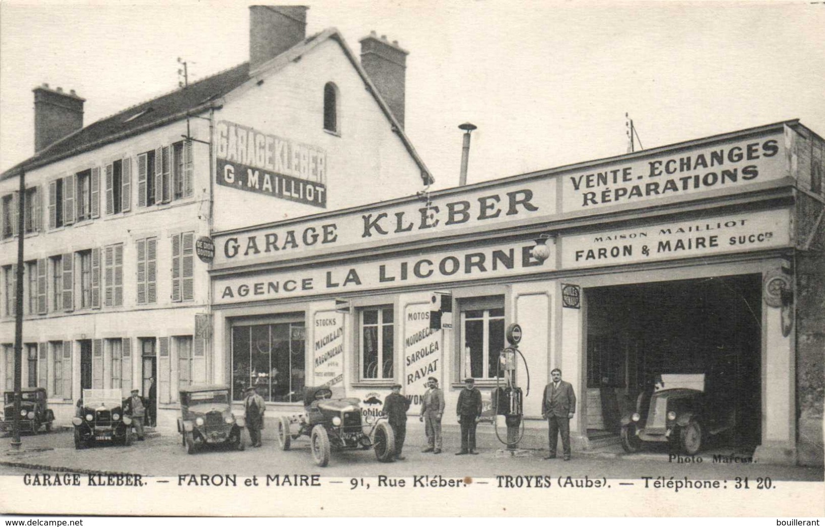 GARAGE KLEBER - FARON ET MAIRE - 91 RUE KLEBER - TROYES - Troyes