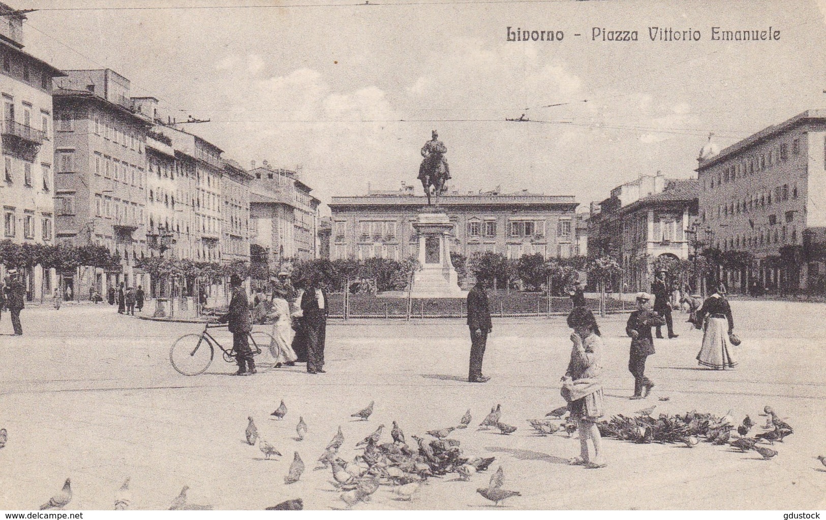 Italie - Livorno - Piazza Vittorio Emanuele - Livorno