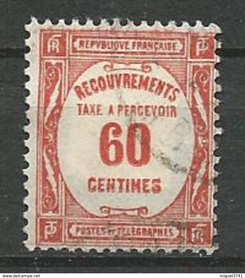 TIMBRE TAXE 1927 / 31 - N ° 58  Oblitere - 1859-1959 Oblitérés