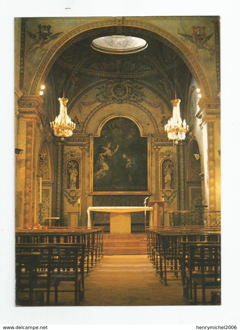 13 La Roque D'antheron En Provence L'intérieur De L'église - Other & Unclassified