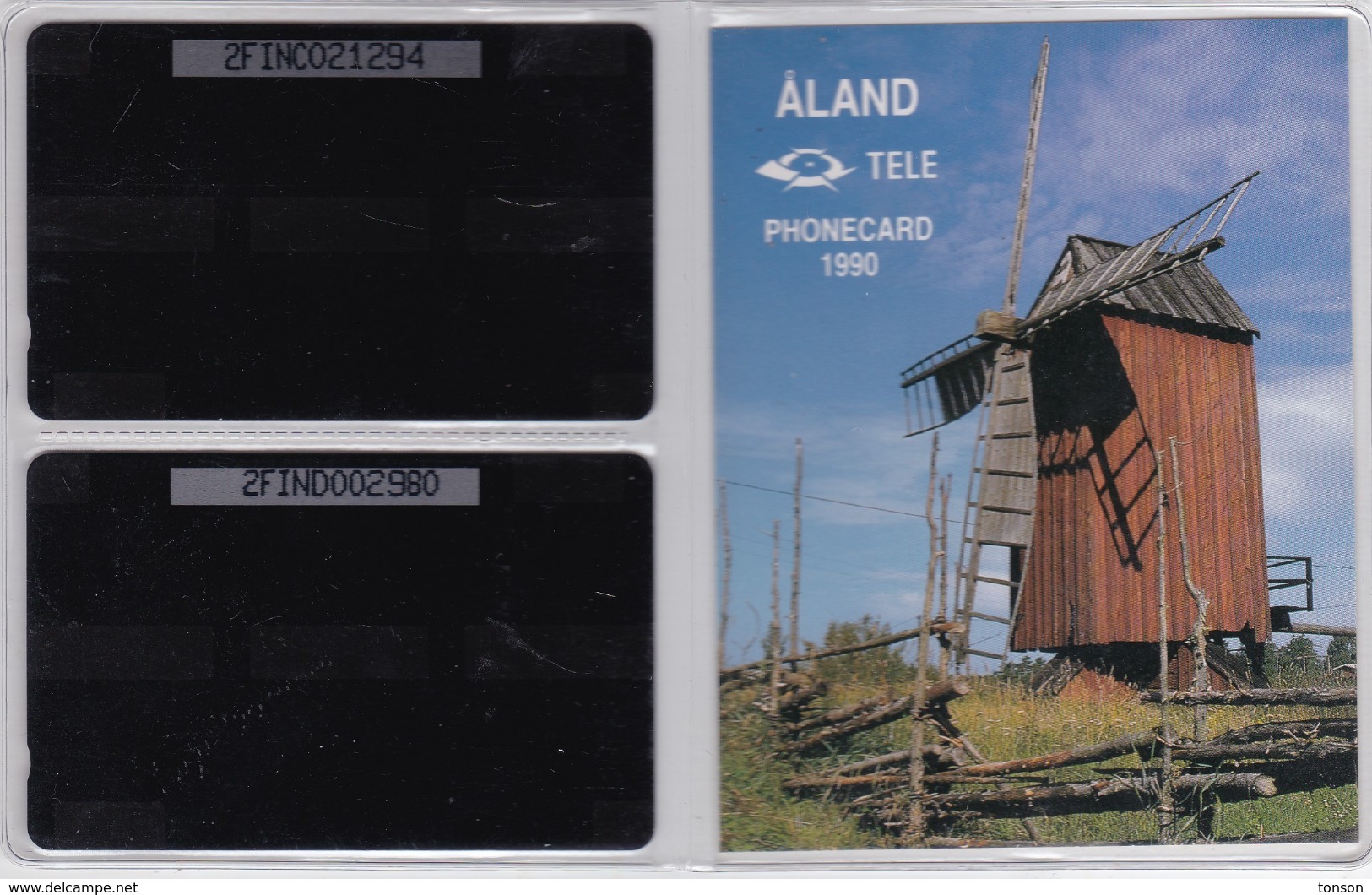 Aland - GPT, 4FINA/B, Aland Island Games In Folder, Mill, Sailing Ship, Mint, 3 Scans. - Aland