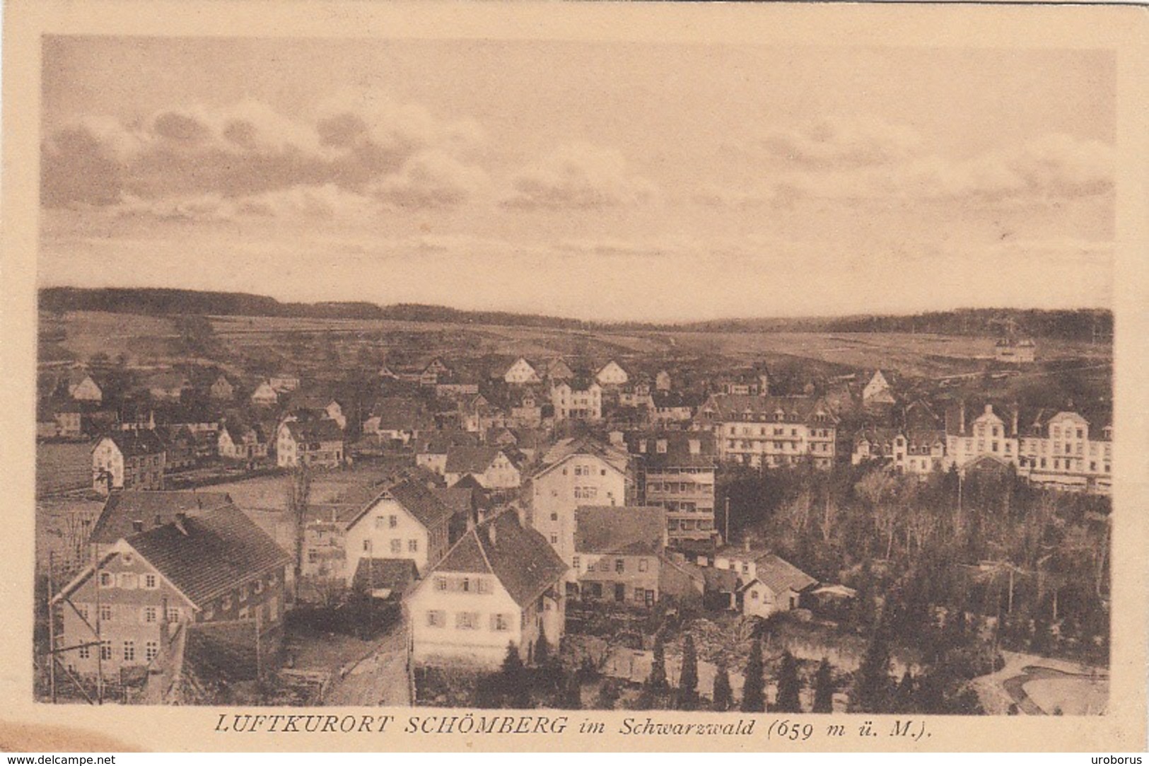 GERMANY - Luftkurort Schömberg Im Schwarzwald 1920's - Schömberg