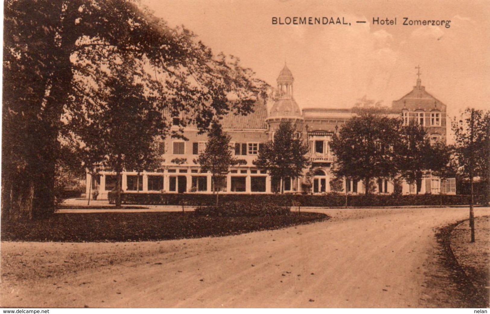 BLOEMENDAAL-HOTEL ZOMERZORG-1926 - Bloemendaal