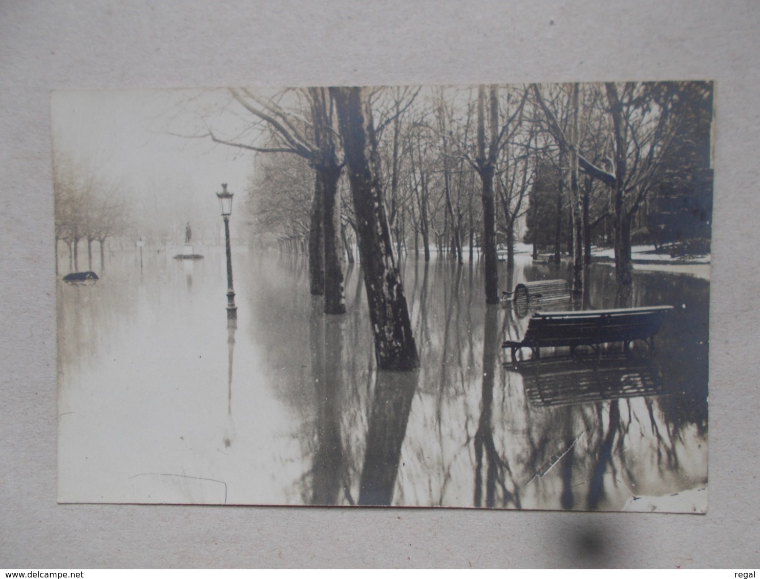 CARTE PHOTO DE BESANCON Inondation A Chamars - Besancon