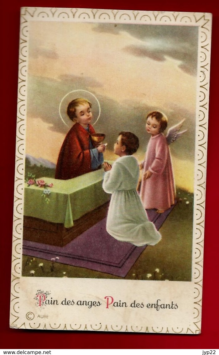 Image Pieuse Religieuse Holy Card Enfantine Communion Lucette Pargade 17-06-1962 - Pain Des Anges Pain Des Enfants - Imágenes Religiosas