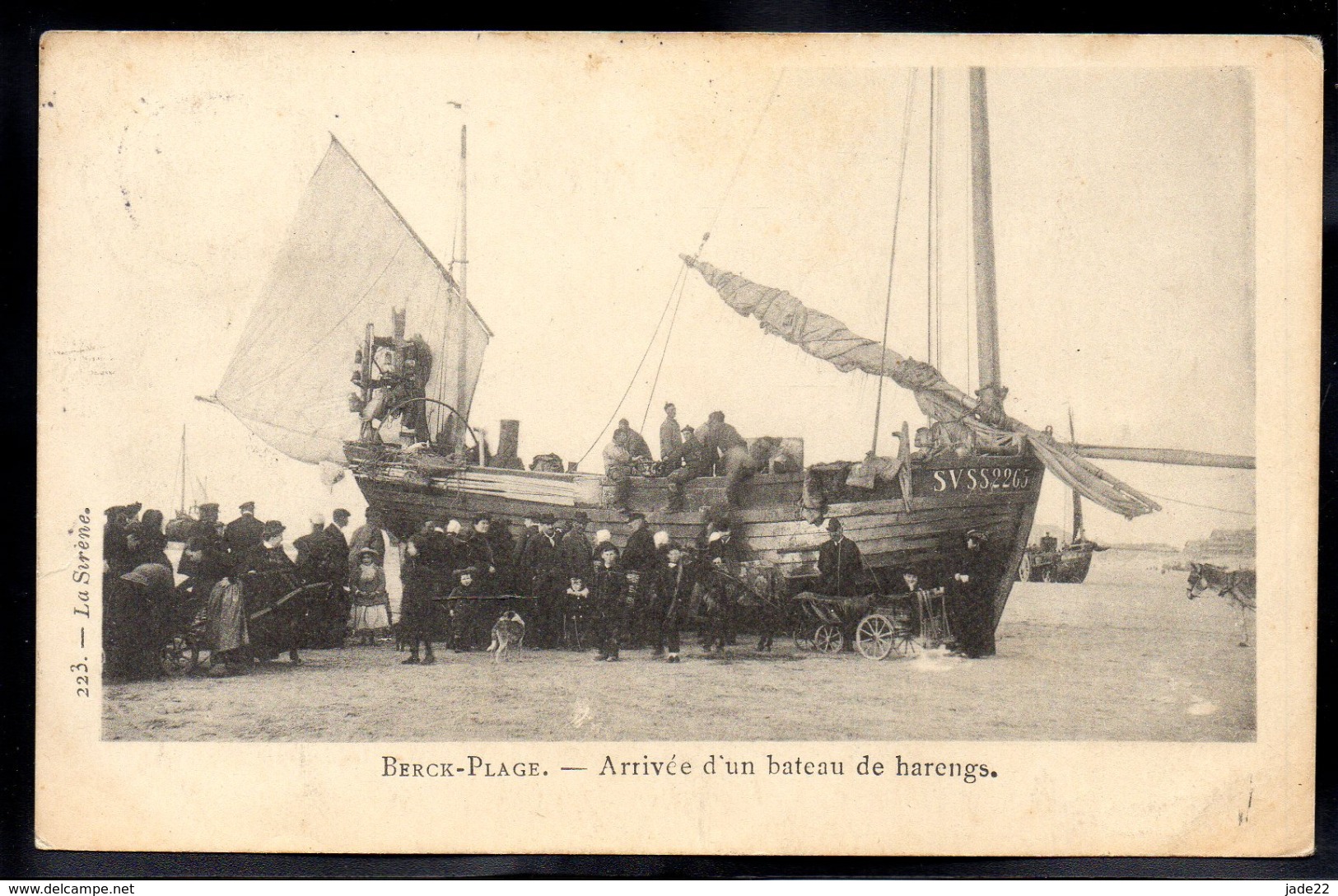 BERCK PLAGE 62 - Arrivée D'un Bateau De Harengs - A720 - Berck