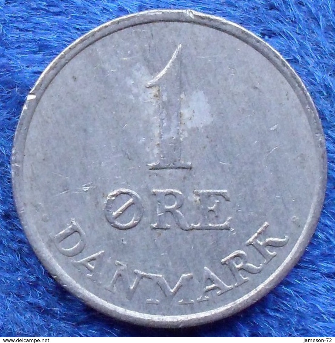 DENMARK - 1 øre 1970 KM# 839.2 Frederik IX (1947-1972) - Edelweiss Coins - Danemark