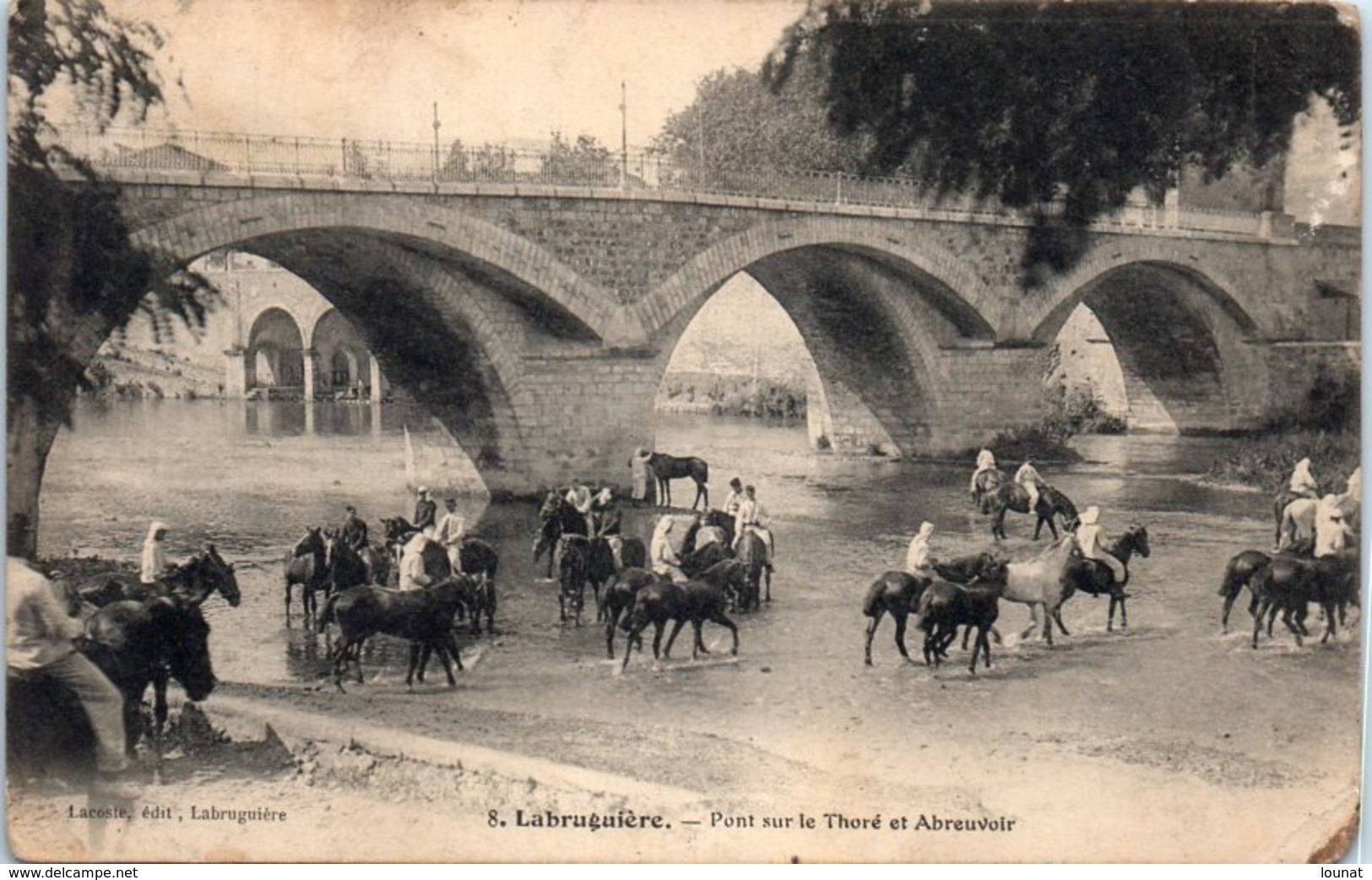 81 Labruguière - Pont Sur Le Thoré Et Abreuvoir - Labruguière