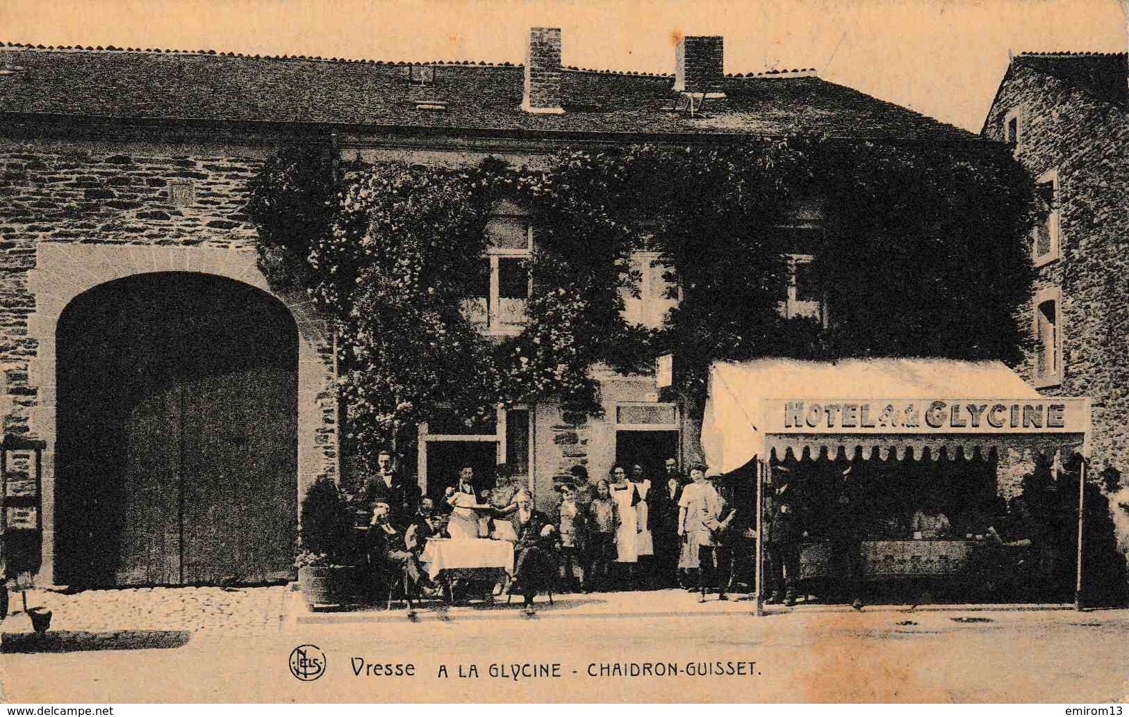 Vresse-sur-Semois Vresse Hôtel à La Glycine Animation édit Chaidron-Guisset - Vresse-sur-Semois