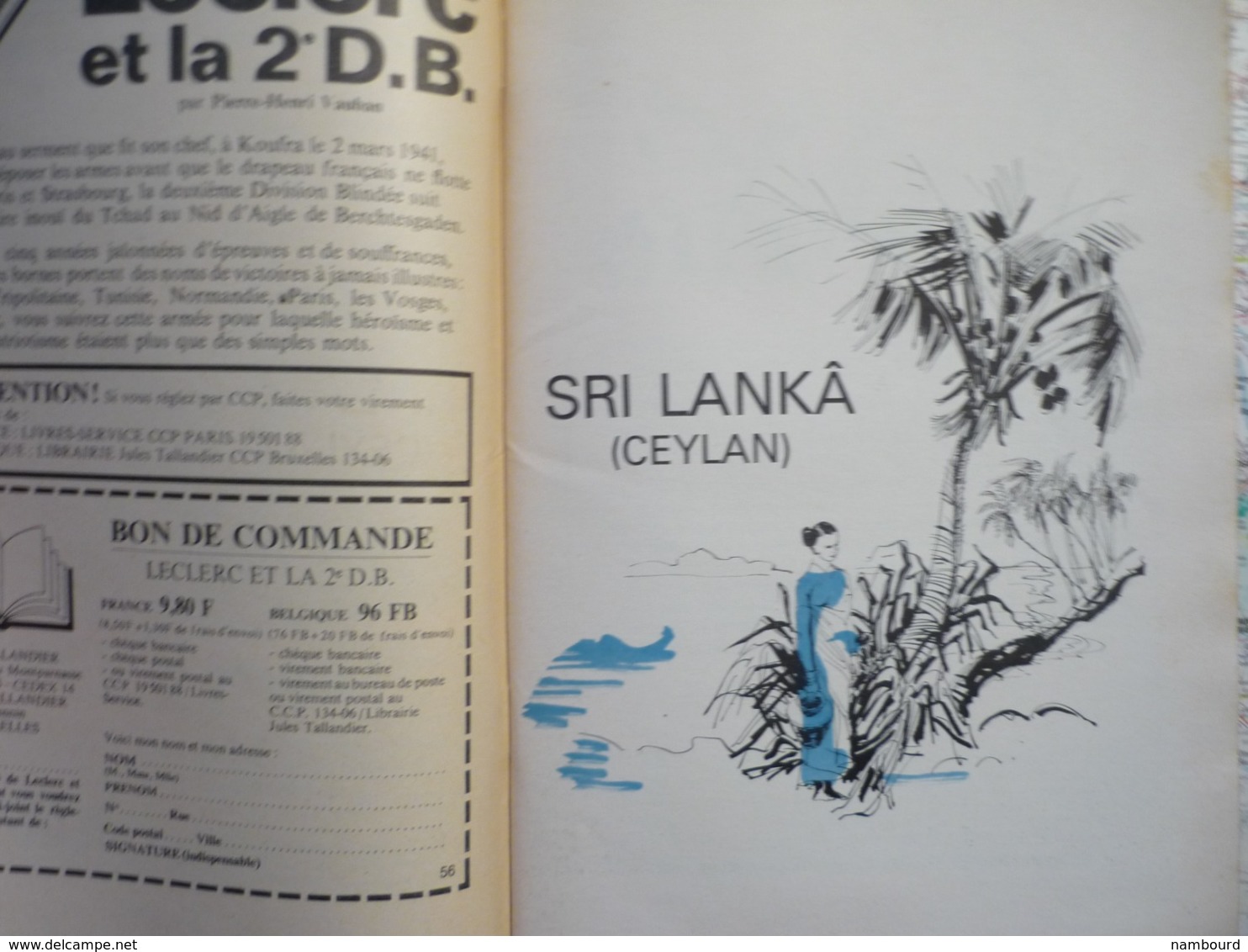 Tour Du Monde Association Française De Géographie Sri Lanka (Ceylan) N°171 24 Décembre 1973 - Géographie