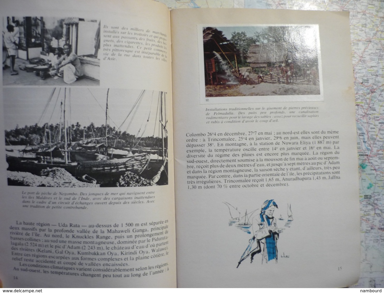 Tour Du Monde Association Française De Géographie Sri Lanka (Ceylan) N°171 24 Décembre 1973 - Géographie