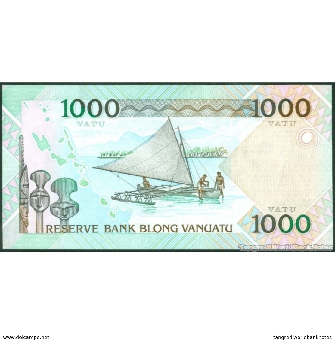 TWN - VANUATU 10c - 1000 1.000 Vatu 2009 Prefix PP UNC - Vanuatu