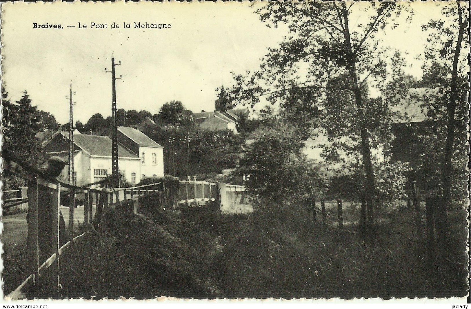 Braives -- Le Pont De La Mehaigne. (2 Scans). - Braives