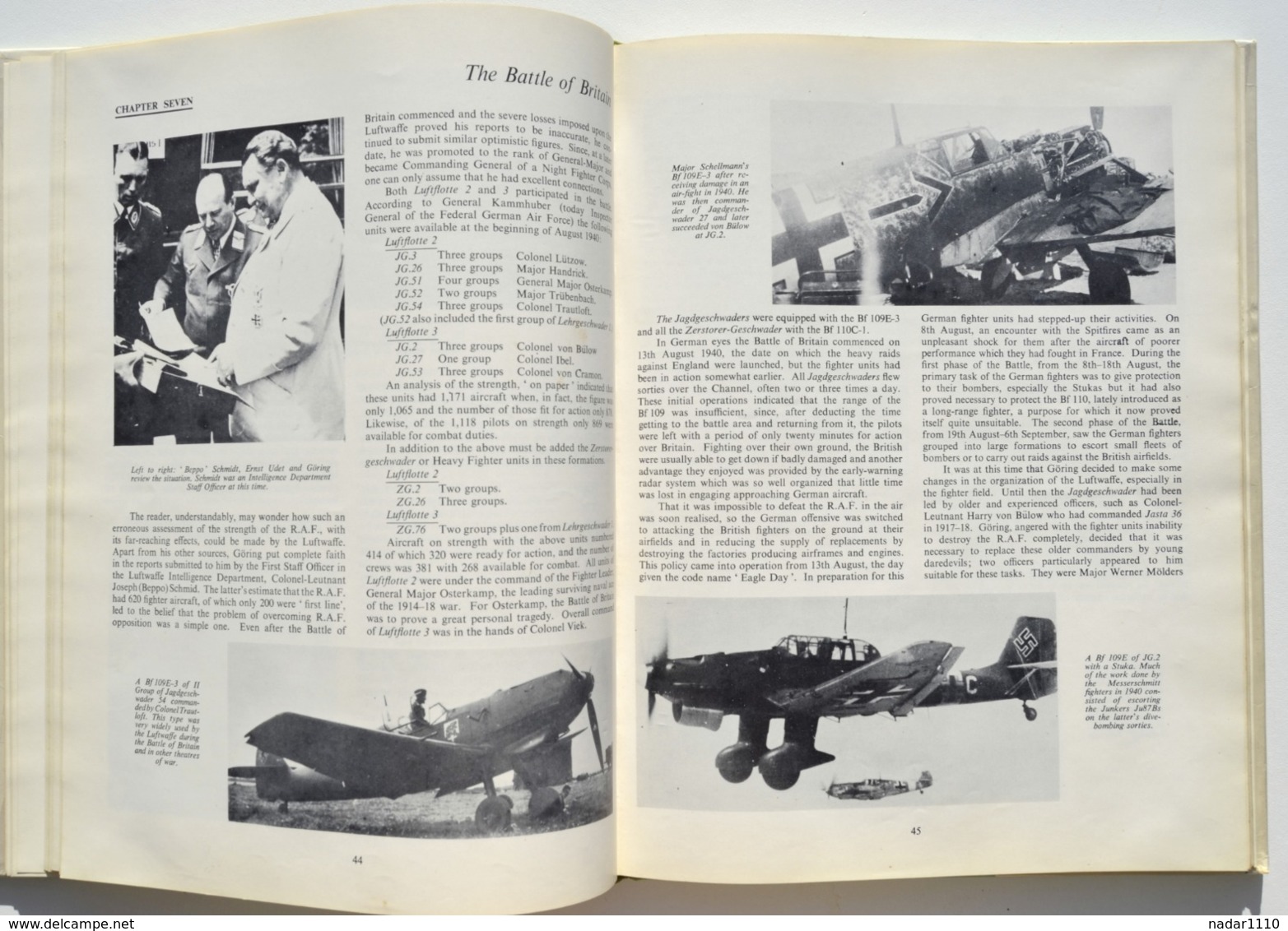 Guerre 40-45, Aviation : The Messerschmitt 109, A Famous German Fighter - Heinz J. Nowarra, 1963 / Avion, Nazi - 1939-45