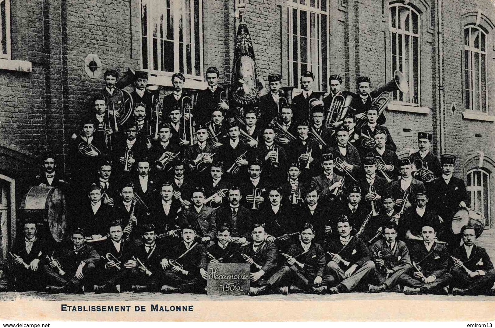 Namur Malonne établissement De Malonne Harmonie 1906 Musiciens - Namen