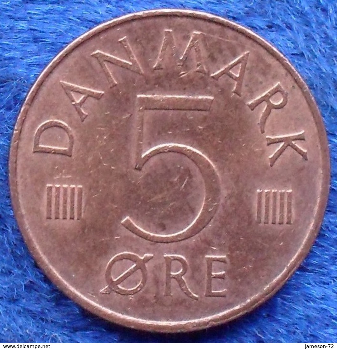 DENMARK - 5 øre 1981 KM# 859.2 Margrethe II (1972) - Edelweiss Coins - Danemark