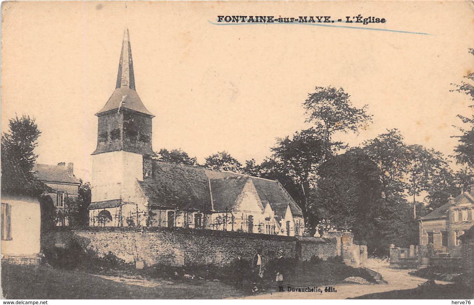 FONTAINE SUR MAYE - L'Eglise - Autres & Non Classés