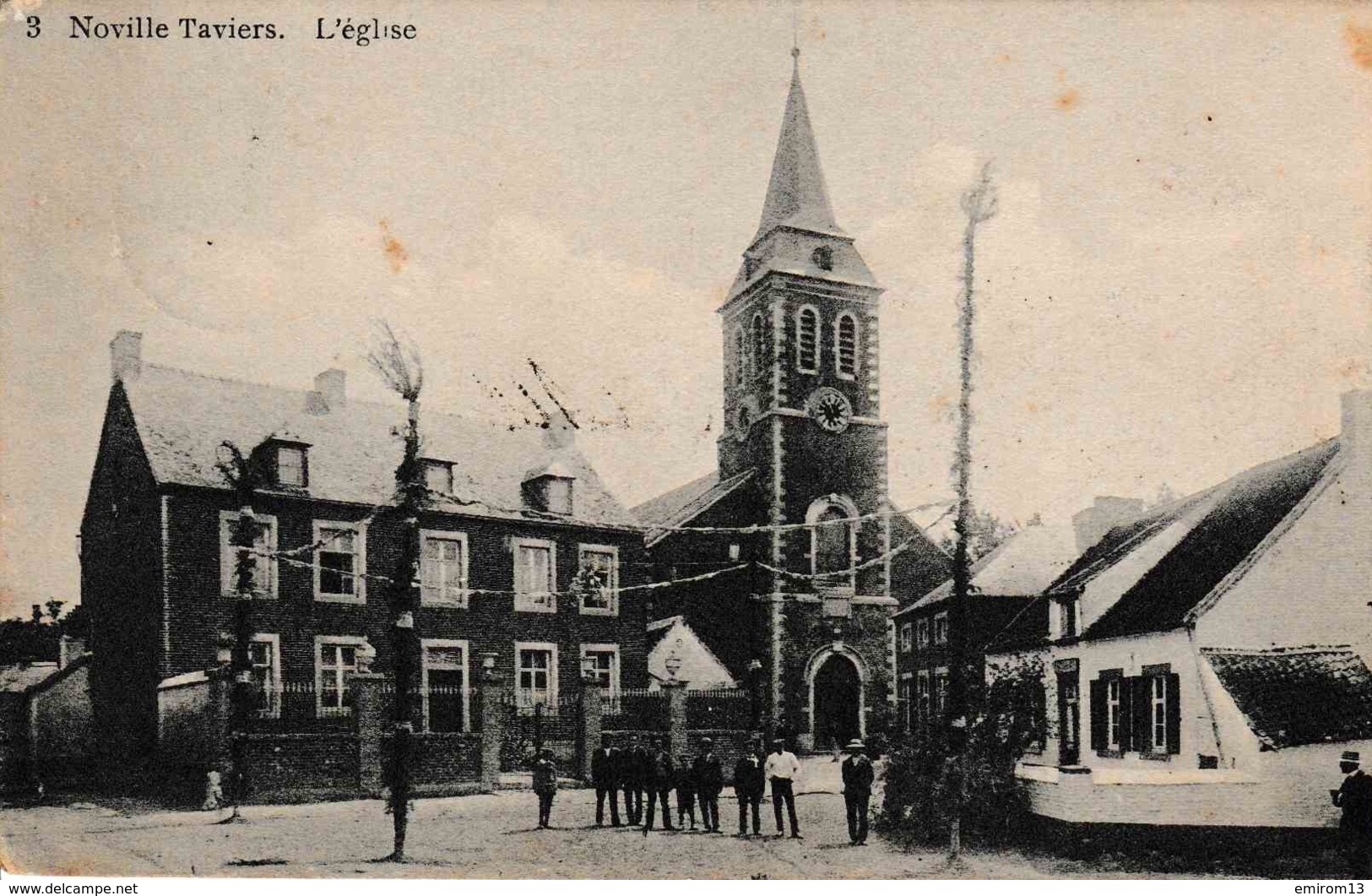 Eghezée Noville Taviers L'église Jour De Fête Animation N°3 - Eghezée