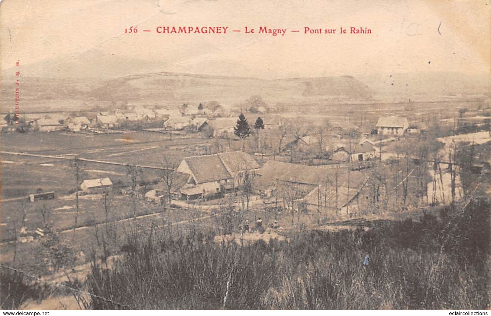 Champagney          70    Le Magny. Pont Sur Le Rahin         (voir Scan) - Autres & Non Classés