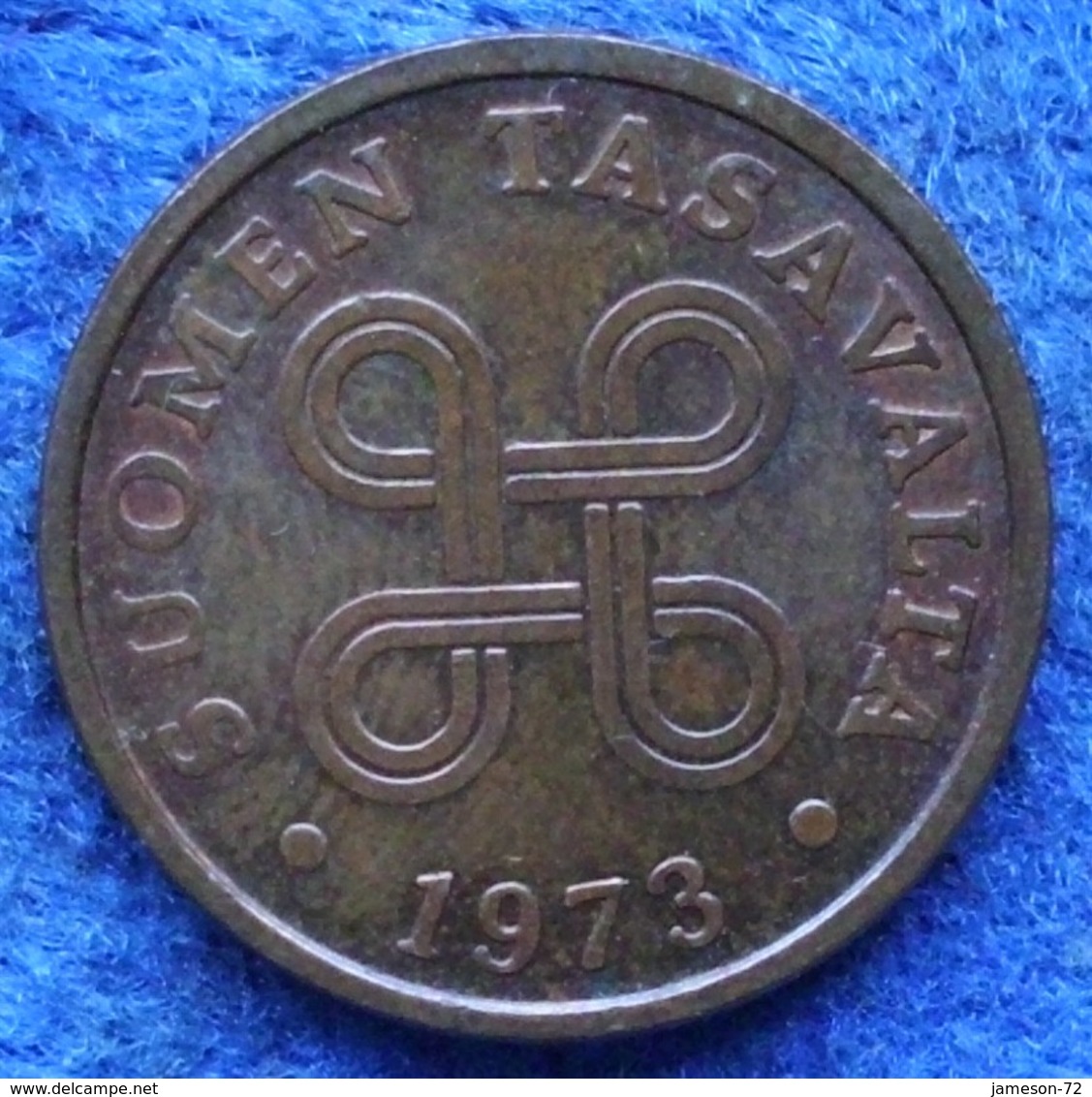 FINLAND - 5 Penniä 1973 KM# 45 Monetary Reform (1963-2001) - Edelweiss Coins - Finlandia